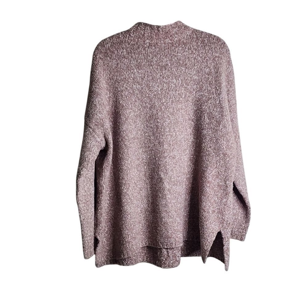 J. Jill sweater tan high neck cozy chunky oversized XL - Picture 2 of 5